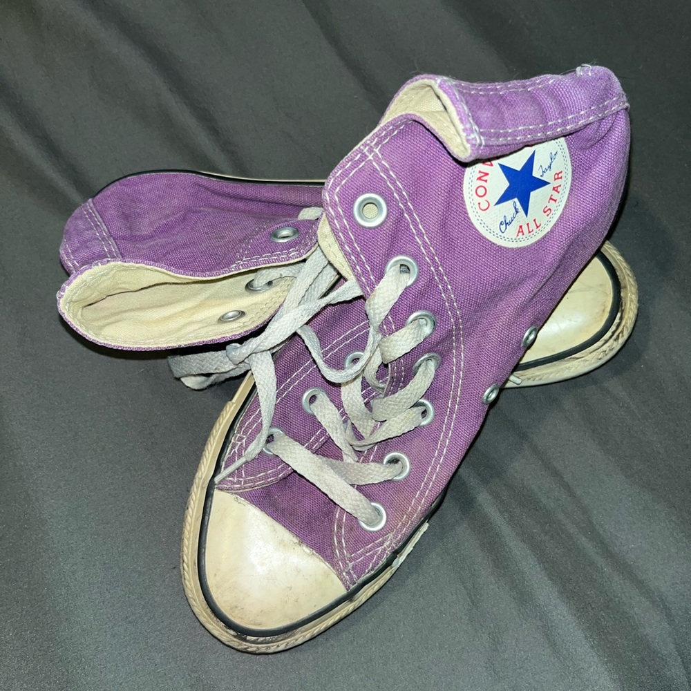 Purple Converse